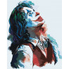  Джокер Раскраска картина по номерам на холсте с неоновыми красками AAAA-RS010
