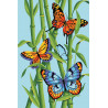  Яркие бабочки Раскраска по номерам на холсте KH0855