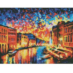 Гранд канал Венеция Раскраска картина по номерам акриловыми красками на холсте Color Kit