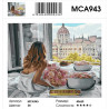 Сложность и количество цветов Счастливое утро Раскраска картина по номерам на холсте MCA943