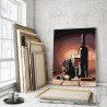 Пример в интерьере Полусладское вино Раскраска картина по номерам на холсте AAAA-RS022-80x100