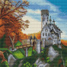  Замок Лихтенштайн Алмазная мозаика вышивка без подрамника Molly KM0221