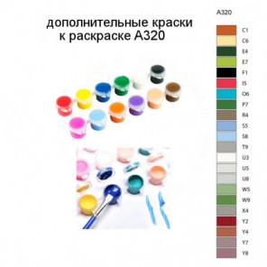 Дополнительные краски для раскраски A320