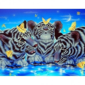 Тигрята Алмазная вышивка (мозаика) Гранни