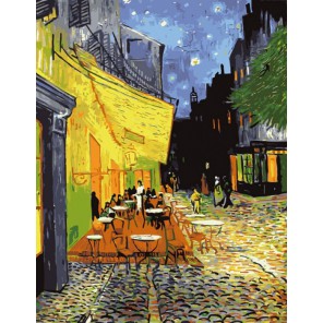 Ночное кафе, Ван Гог Раскраска картина по номерам акриловыми красками на холсте Color Kit