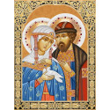 Икона Петр и Феврония Набор для выкладывания алмазной мозаики