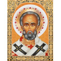 Икона Николай Чудотворец Набор для выкладывания алмазной мозаики