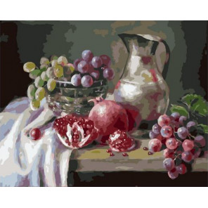  С виноградом Раскраска картина по номерам на холсте PK79047