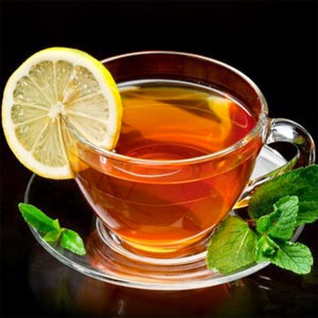  Чай с лимоном Алмазная мозаика вышивка на подрамнике Molly KM0900