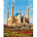 Мечеть Халифа Алтай Раскраска картина по номерам на холсте