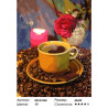 Сложность и количество цветов Кофе при свечах Раскраска картина по номерам на холсте MCA1068