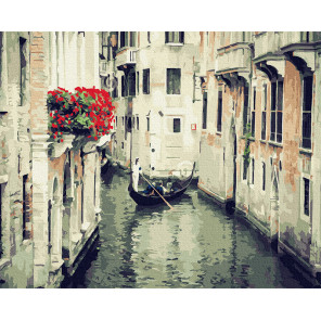  Улочки Венеции Раскраска картина по номерам на холсте Molly KH0969
