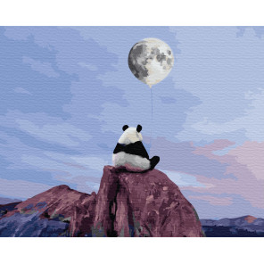  Лунные мечты Раскраска картина по номерам на холсте ZX 23872