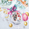 Пример вышитой работы Рождественская сказка Набор для вышивания Чудесная игла 100-247