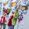 Пример вышитой работы Накануне рождества Набор для вышивания Чудесная игла 100-250