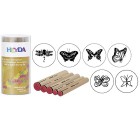 Бабочки Набор деревянных штампов для скрапбукинга, кардмейкинга Heyda