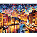 Венеция, Гранд-канал Раскраска по номерам на холсте Живопись по номерам