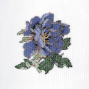 Великолепие синего пиона Набор для вышивания XIU Crafts