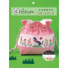 Внешний вид упаковки Цветок и кошка Набор для вышивания сумки на шнурке XIU Crafts 2860503