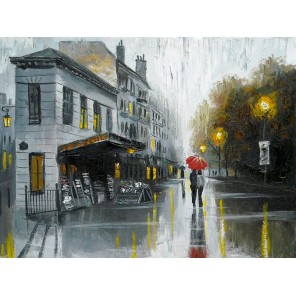 Париж после дождя Алмазная вышивка (мозаика) Гранни