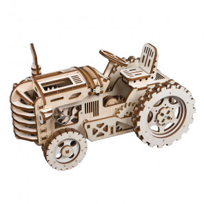  Трактор 3D Деревянный конструктор LK401