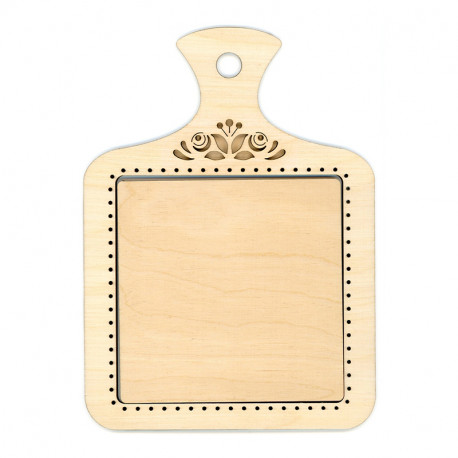  Разделочная доска малая Рамка деревянная для вышивки ОР-122