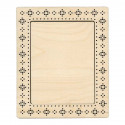 Узор крестиком малая Рамка деревянная для вышивки