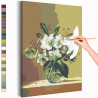  Цветы Раскраска картина по номерам на холсте AAAA-RS115
