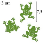 3 лягушонка Набор из фетра декоративные элементы для скрапбукинга, кардмейкинга Efco