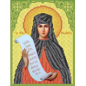 Святая Аполлинария (Полина) Канва с рисунком для вышивки бисером Каролинка
