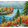  Набор Осенний лес Набор для вышивания МП-Студия М-615