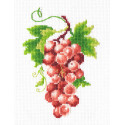 Гроздь винограда Набор для вышивания Многоцветница