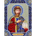 Святой Ярослав Набор для вышивания бисером Паутинка