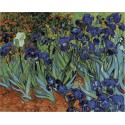 Ирисы ( художник Винсент Ван Гог ) Раскраска (картина) по номерам на холсте Menglei