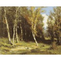 Лес перед грозой Раскраска (картина) по номерам на холсте Menglei