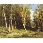 Лес перед грозой ( художник Шишкин И.И. ) Раскраска (картина) по номерам акриловыми красками на холсте Menglei