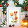  Ангел рождества Набор для вышивания Чудесная игла 160-001