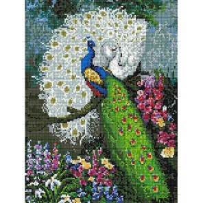Павлины в саду Алмазная вышивка (мозаика) Sddi Anya