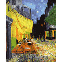 Ночная терраса кафе Ван Гог Раскраска картина по номерам на холсте Color Kit