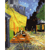  Ночная терраса кафе Ван Гог Раскраска картина по номерам на холсте Color Kit CG2038