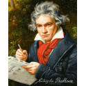 Людвиг Ван Бетховен Раскраска картина по номерам Schipper (Германия)