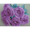  Фиолетовые розы Алмазная частичная вышивка (мозаика) Molly KM0929