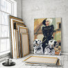  Круэлла и далматинцы / Cruella 80х120 см Раскраска картина по номерам на холсте AAAA-RS304-80x120