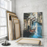 Пример в интерьере Прогулка по Венеции / Италия 80х120 см Раскраска картина по номерам на холсте AAAA-RS203-80x120