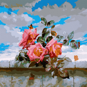  Розы (Антонов А.) Картина по номерам Molly KH1093
