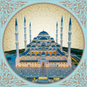 Мечеть Чалмыджа Алмазная вышивка мозаика Алмазная живопись