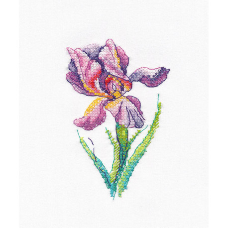  Радужный цветок Набор для вышивания Овен 1425