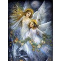 Светящиеся ангелы Алмазная вышивка (мозаика) Diy