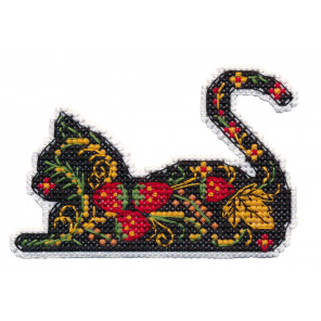  Магнит. Кошка Набор для вышивания Овен 1450