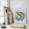  Рыбалка 60х80 см Раскраска картина по номерам на холсте AAAA-RS402-60x80